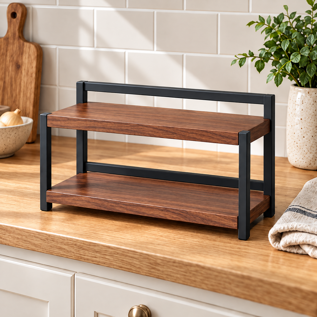 Cloverlen spice rack 3 — kitchen view