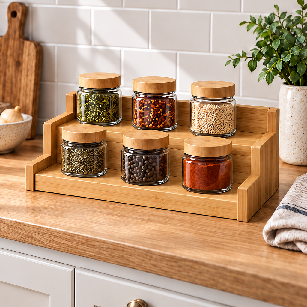 Cloverlen spice rack 4 — seasoning arrangement