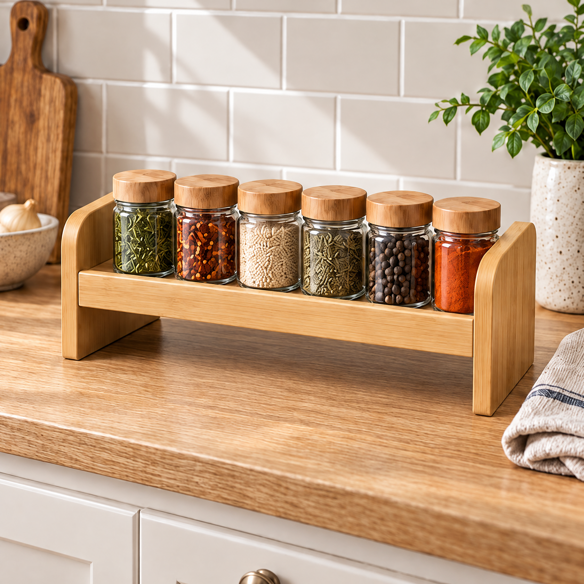 Cloverlen spice rack 5 — seasoning arrangement