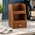Cloverlen tea and coffee organizer 2 — countertop view