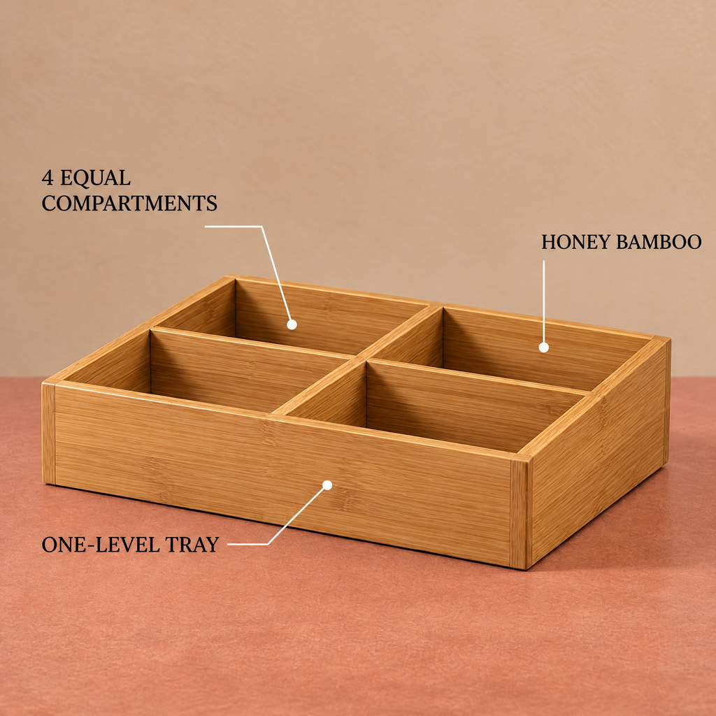 Cloverlen tea and coffee organizer 5 — design details