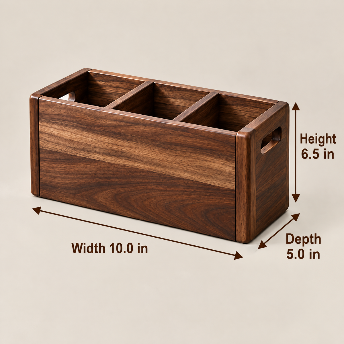 Cloverlen utensil holder 1 — dimensions